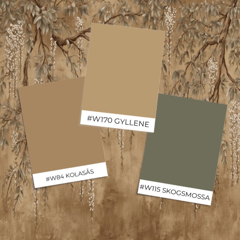 Picture of Värinäyte malli - Hanging Flowers II