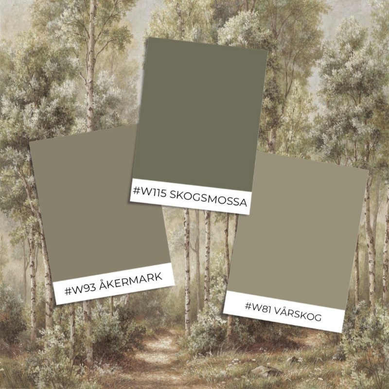 Afbeeldingen van Kleurcombinatie Forest Walk II - 09610-01