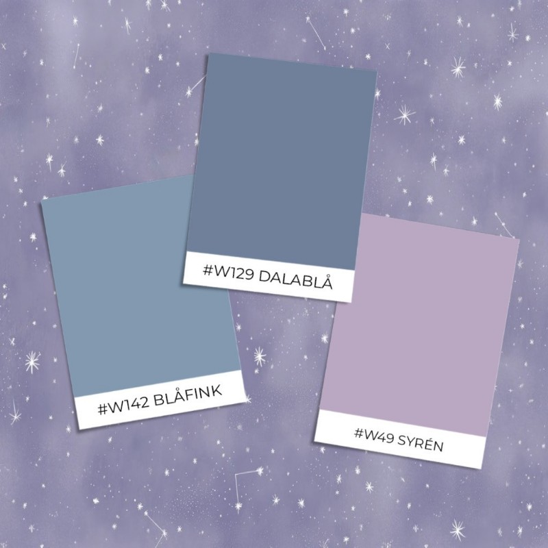 Picture of Värinäyte malli - Night Sky I