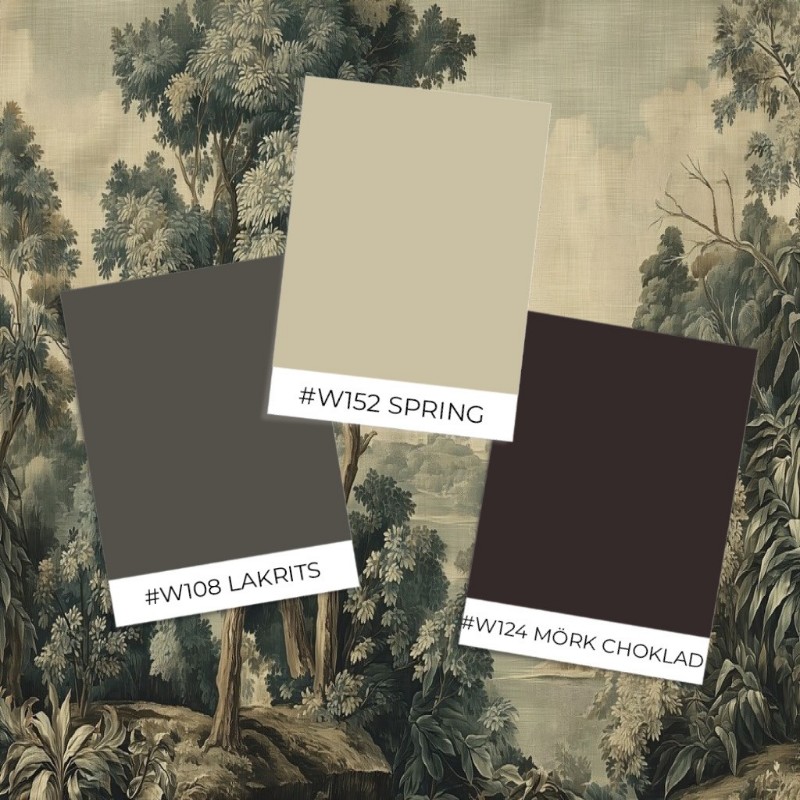 Picture of Farvesammensætning Vintage Painting II - 09646-01