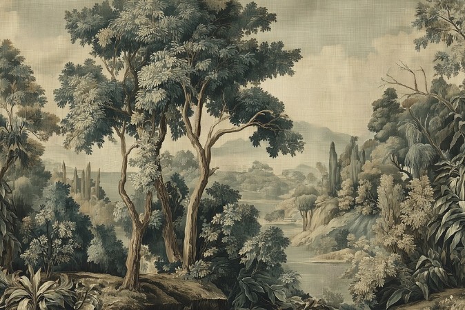 Picture of Väriyhdistelmä Vintage Painting II - 09646-01