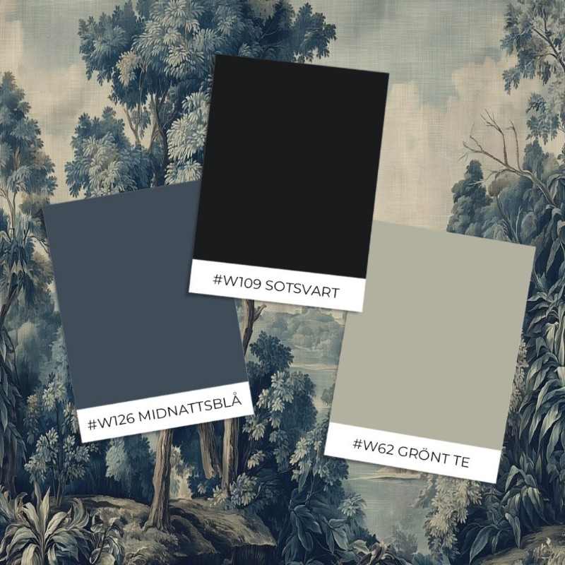 Picture of Farvesammensætning Vintage Painting III - 09647-01