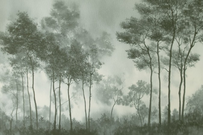 Afbeeldingen van Kleurcombinatie Wind in the Trees III - 09656-01