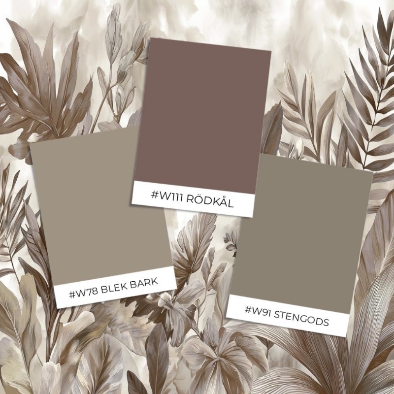 Picture of Värinäyte malli - Velvet Tropics III