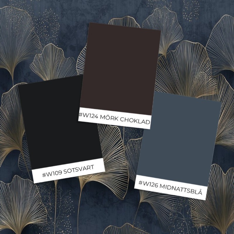 Picture of Eksempel på produktstil - Dark Leaves III