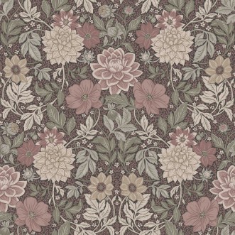 Dahlia Garden Grand wallpaper Boråstapeter