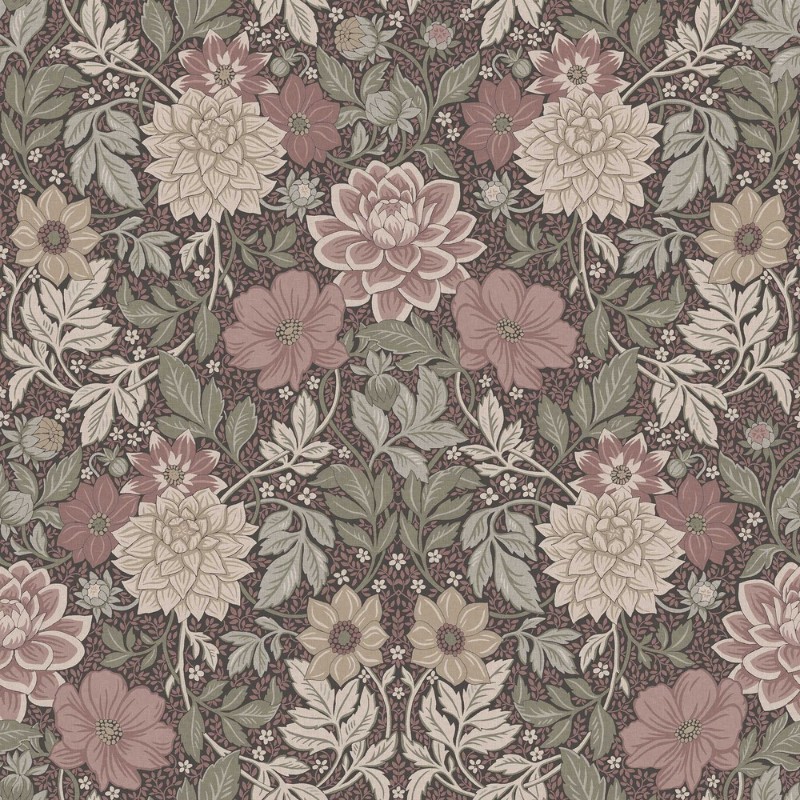 Dahlia Garden Grand wallpaper Boråstapeter