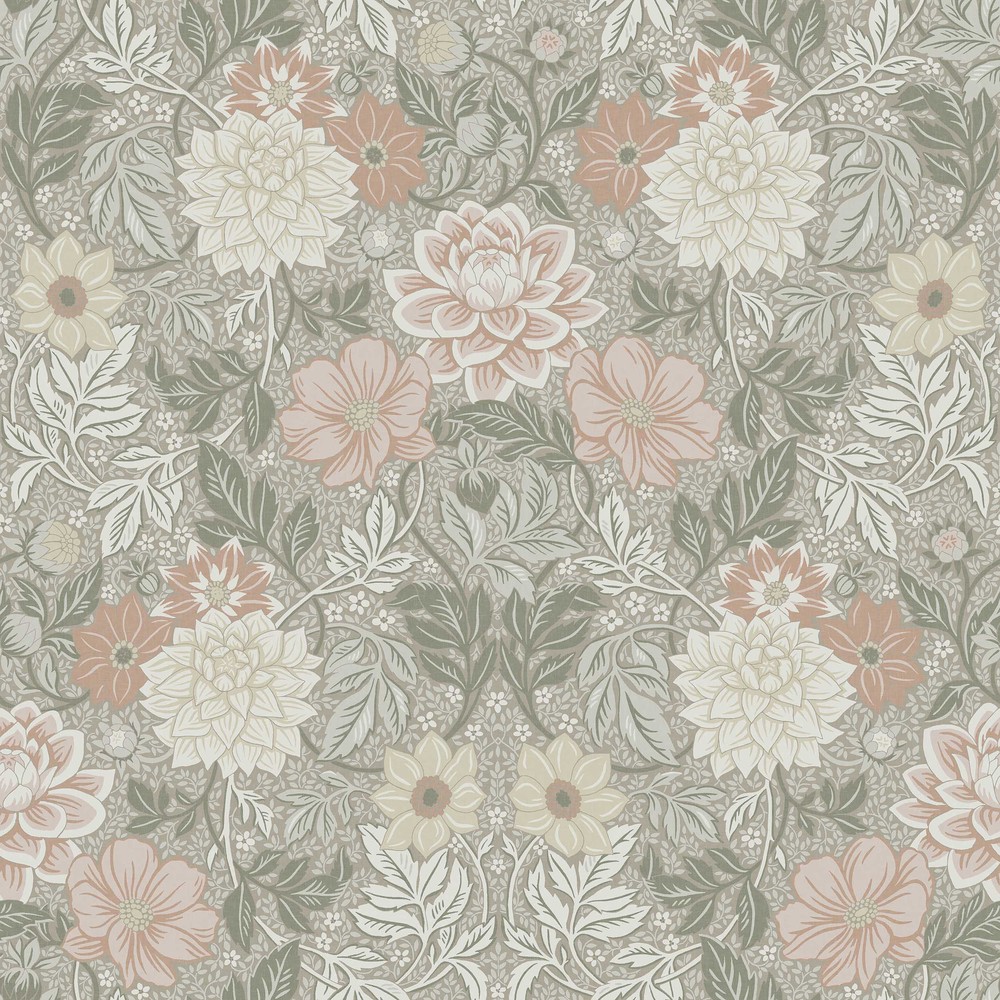 Dahlia Garden Grand wallpaper Boråstapeter