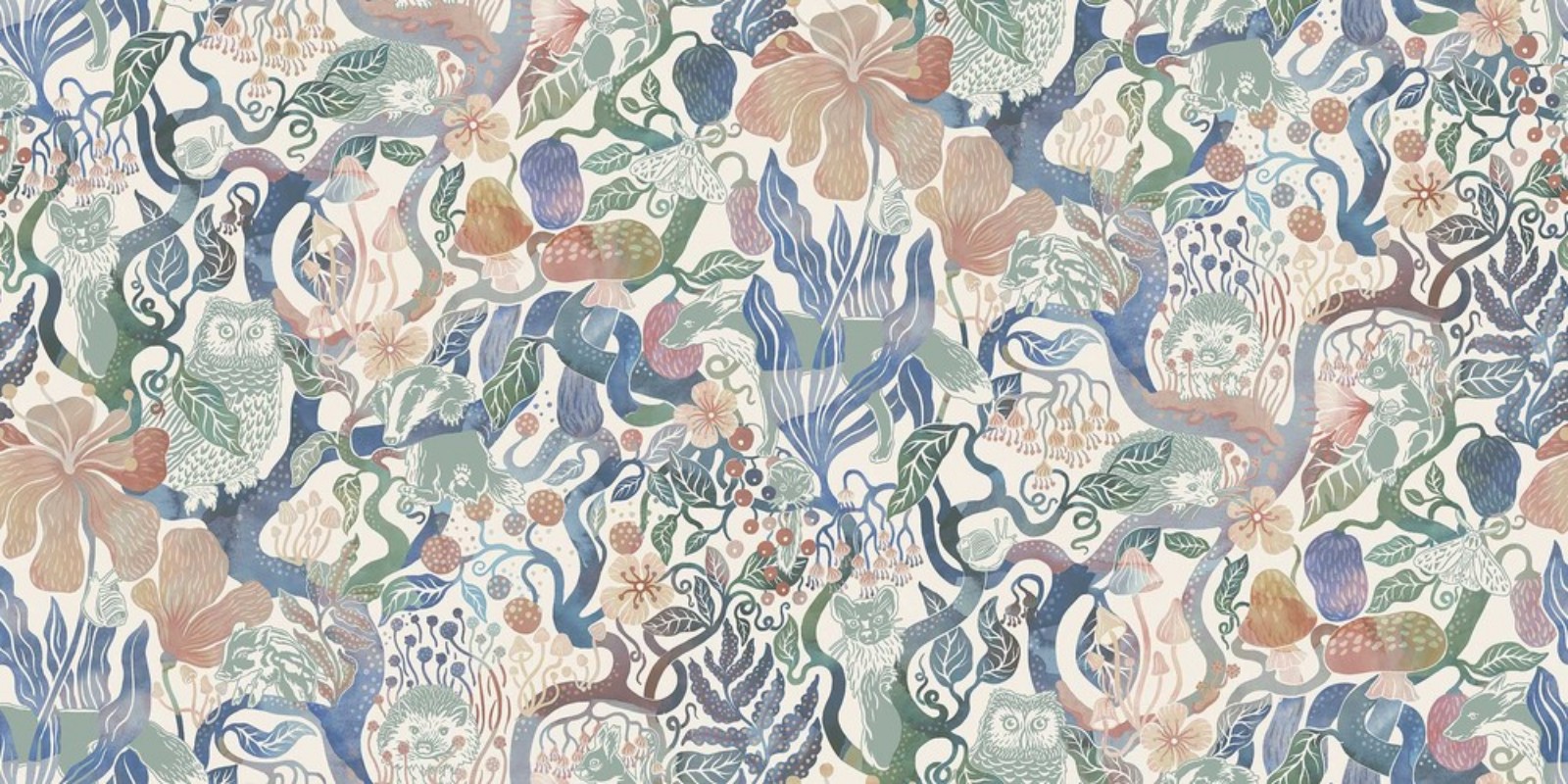 Magic Woods Grand wallpaper Boråstapeter