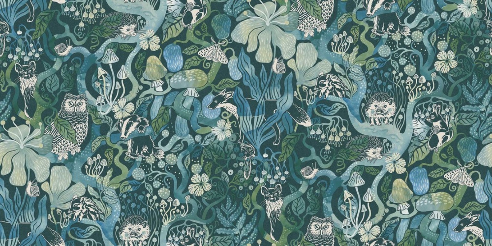 Magic Woods Grand wallpaper Boråstapeter