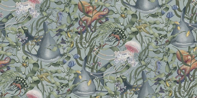 Underwater Magic Grand wallpaper Boråstapeter