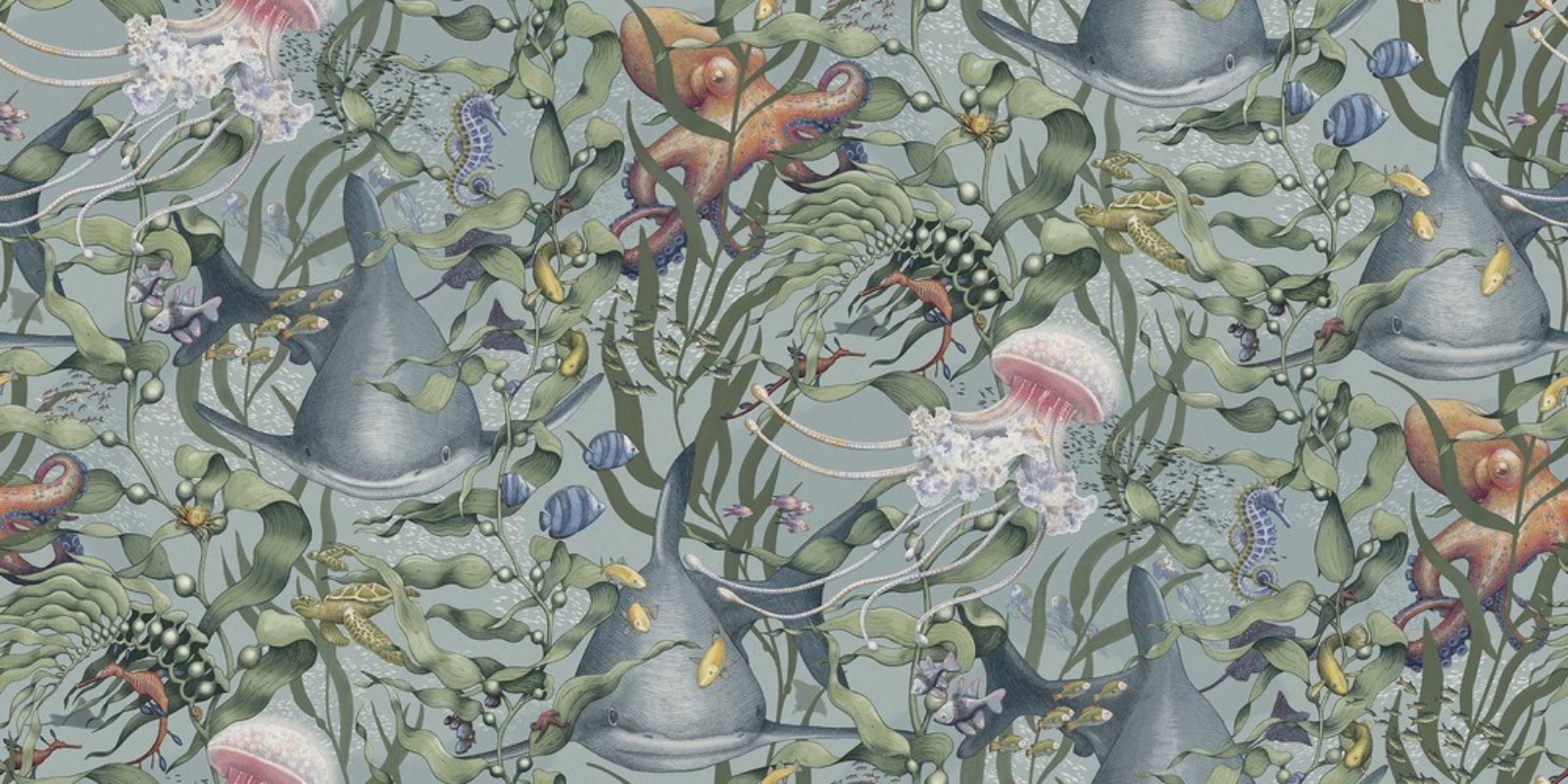 Underwater Magic Grand wallpaper Boråstapeter