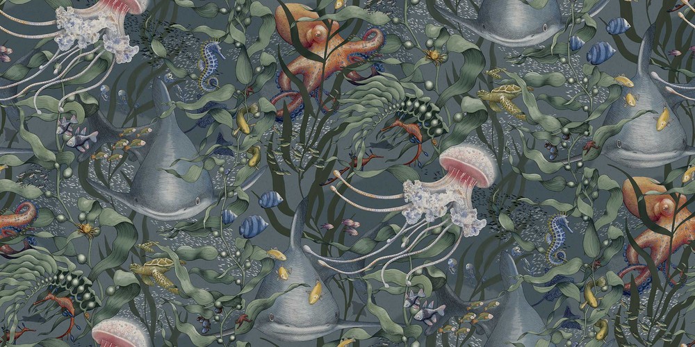 Underwater Magic Grand wallpaper Boråstapeter