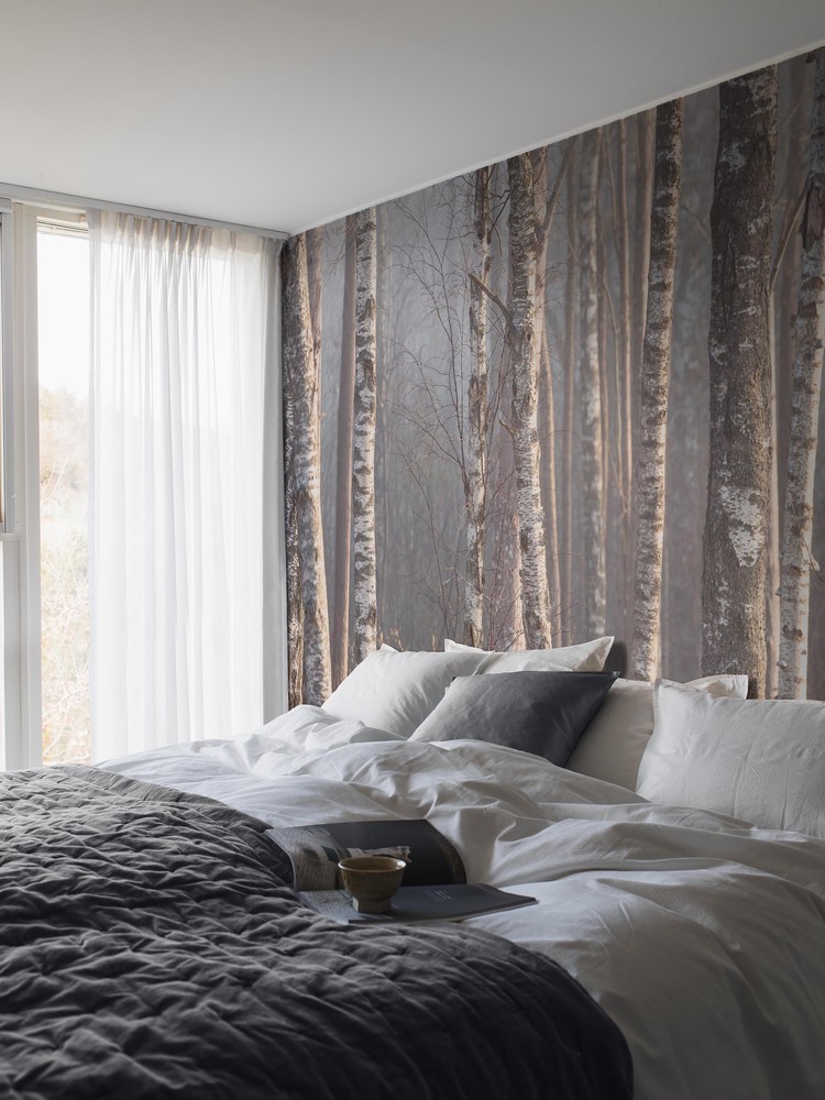 Marie Mattsson Björkdimma wallpaper Boråstapeter