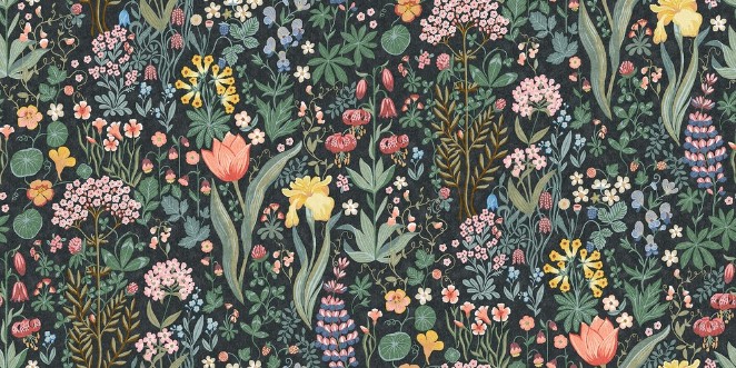 Blomsterhav Grand wallpaper Boråstapeter