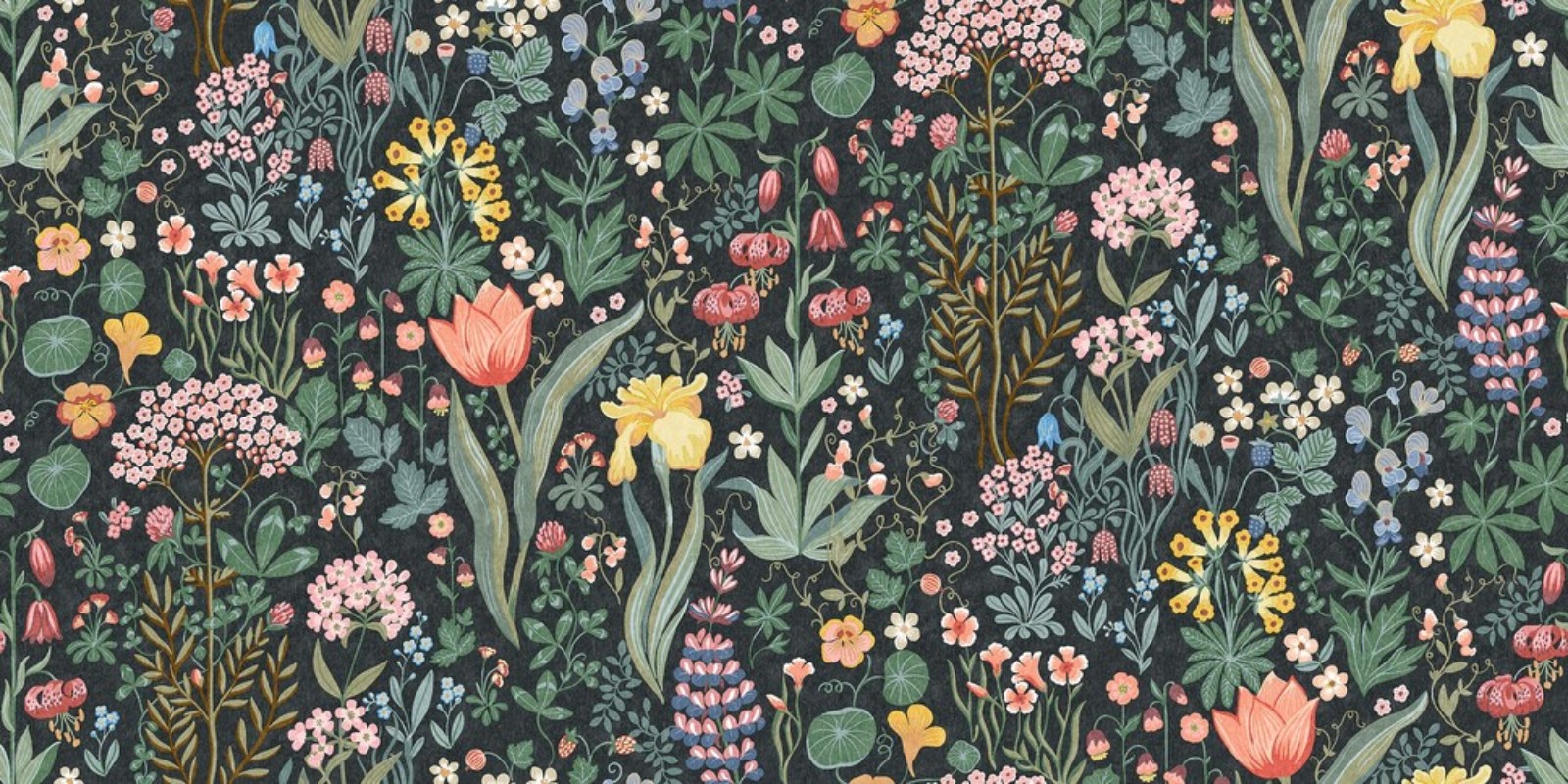 Blomsterhav Grand wallpaper Boråstapeter