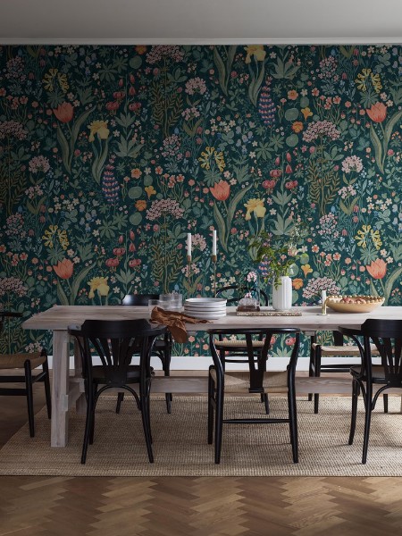 Blomsterhav Grand wallpaper Boråstapeter