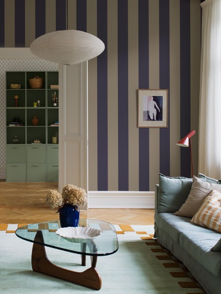 Bjärö Stripe wallpaper Boråstapeter
