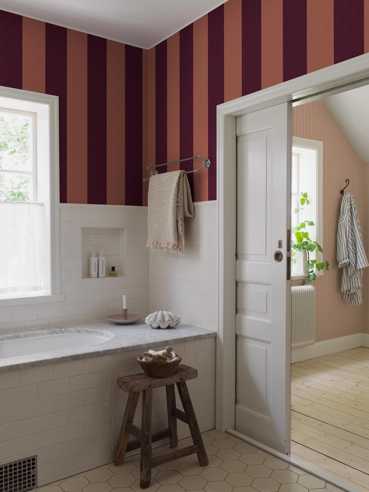 Bjärö Stripe wallpaper Boråstapeter