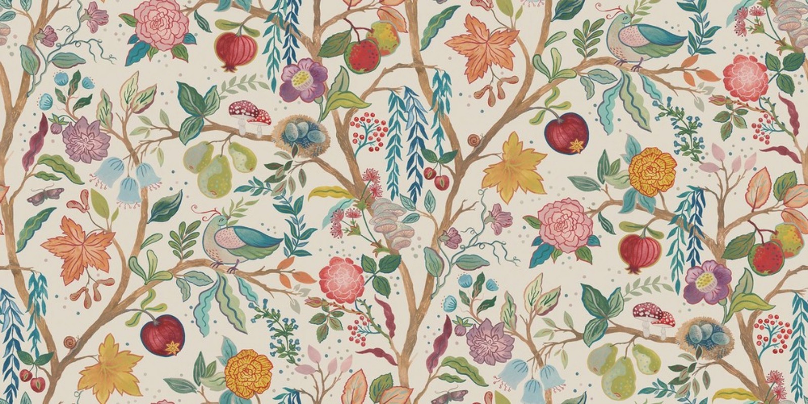 Peace Bird wallpaper Boråstapeter