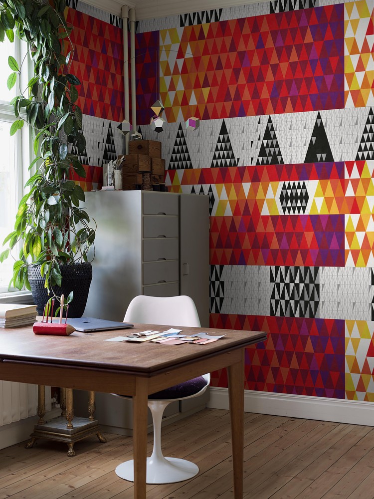 Sven Markelius Pythagoras wallpaper Boråstapeter