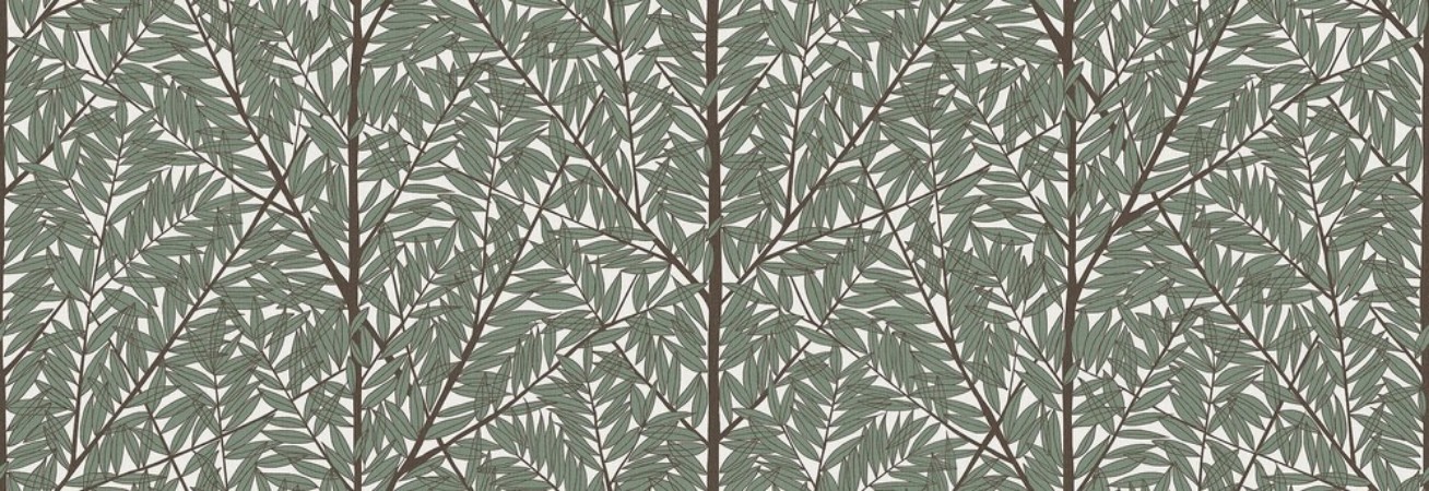 Viola Gråsten Korgpil wallpaper Boråstapeter