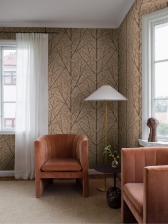 Viola Gråsten Korgpil wallpaper Boråstapeter