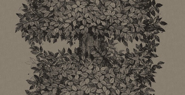 Viola Gråsten Hassel wallpaper Boråstapeter