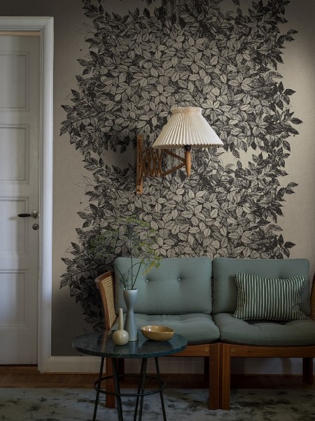 Viola Gråsten Hassel wallpaper Boråstapeter