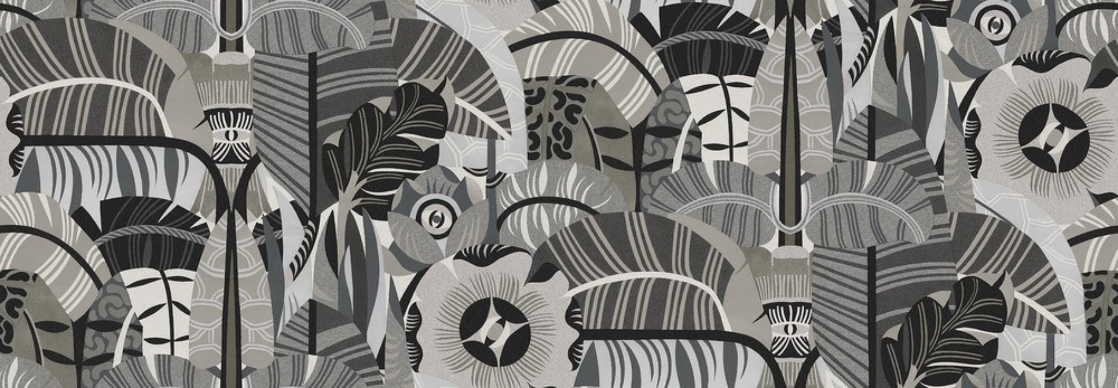 Petra Börner Hypnotic Safari wallpaper Boråstapeter