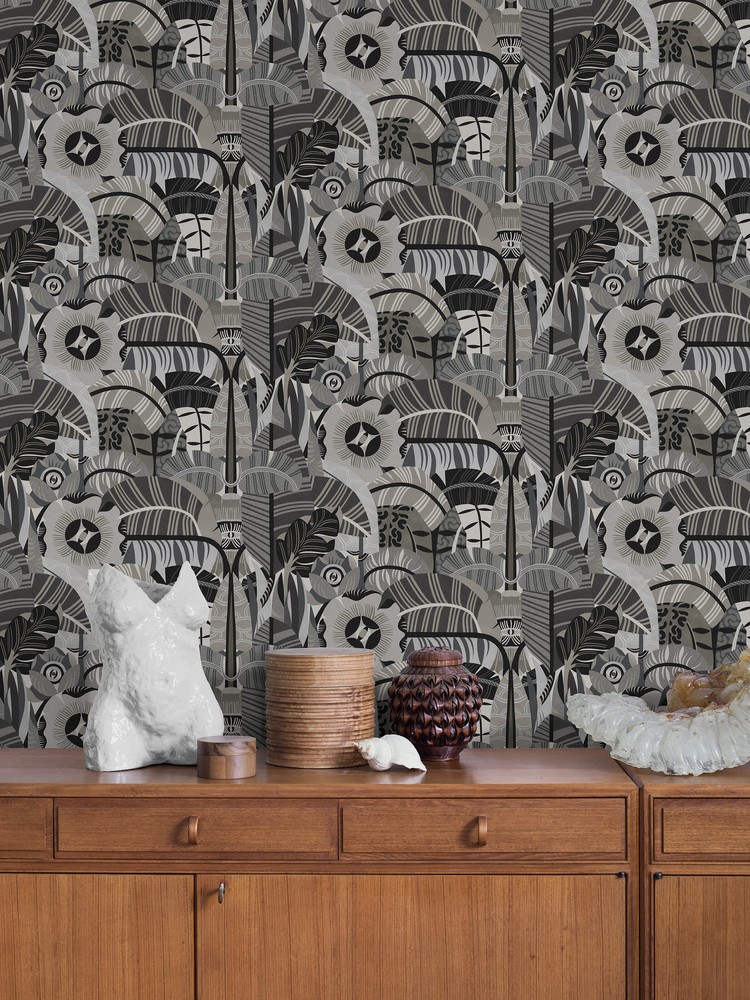 Petra Börner Hypnotic Safari wallpaper Boråstapeter