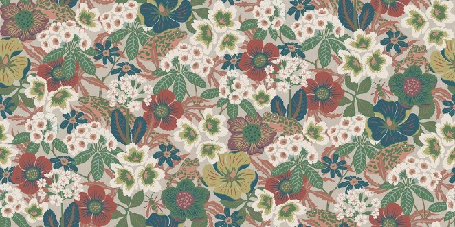 Hanna Werning Kvackstepp wallpaper Boråstapeter