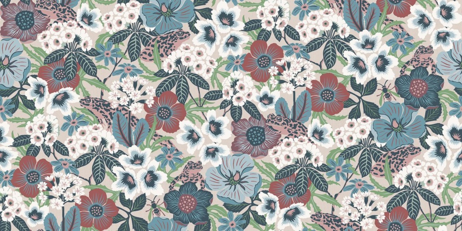 Hanna Werning Kvackstepp wallpaper Boråstapeter