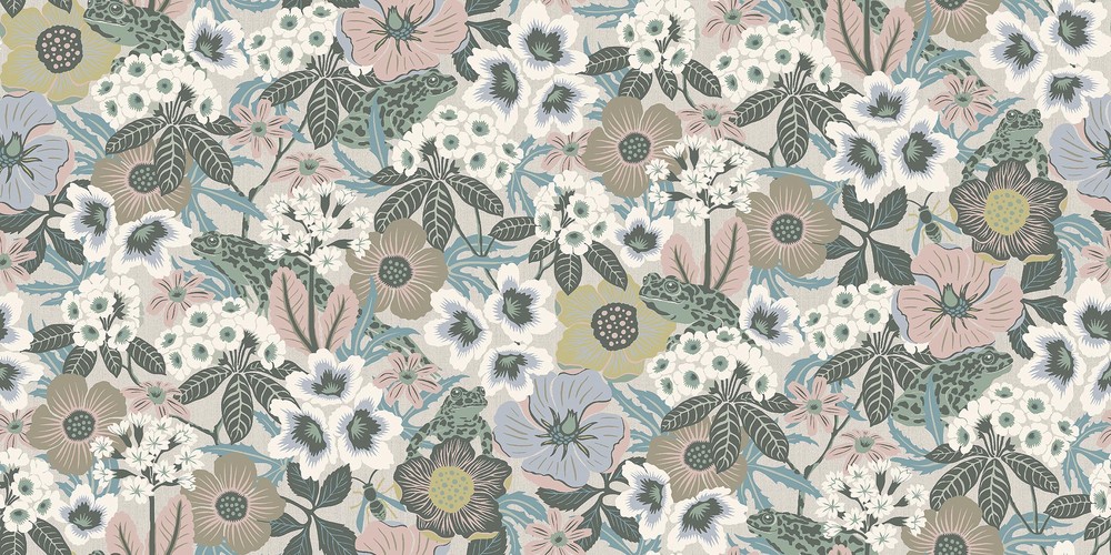 Hanna Werning Kvackstepp wallpaper Boråstapeter