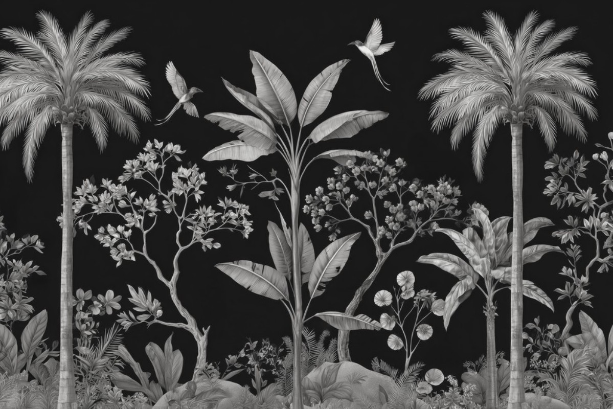 Picture of Farvesammensætning Tropic Night I - 09690-01