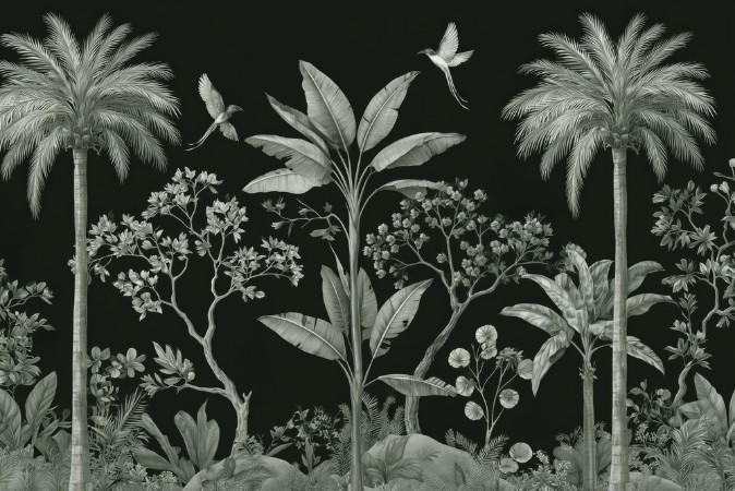 Picture of Farvesammensætning Tropic Night III - 09692-01