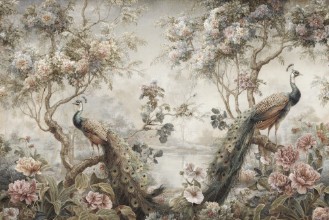 Picture of Peacock Romance I