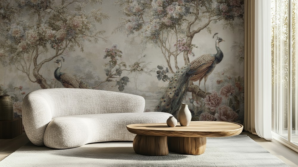 Picture of Peacock Romance I