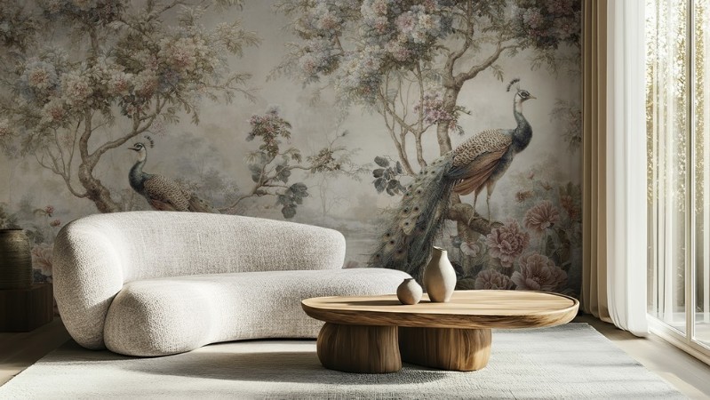 Picture of Fargesammensetning Peacock Romance I - 09693-01