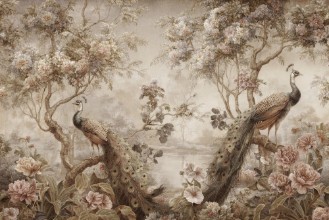 Picture of Peacock Romance II