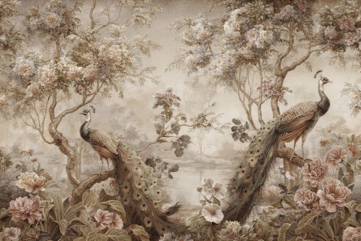 Picture of Peacock Romance II