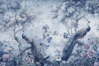 Picture of Peacock Romance III