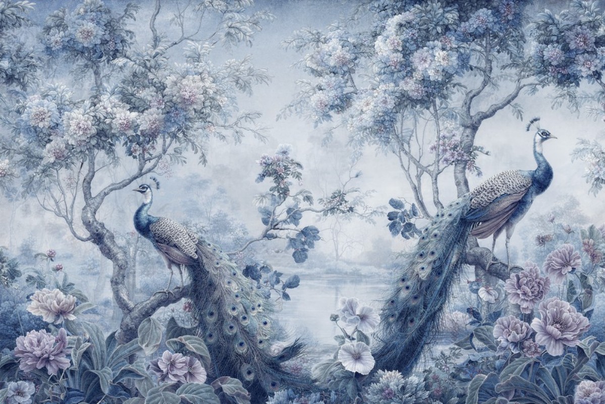 Picture of Peacock Romance III