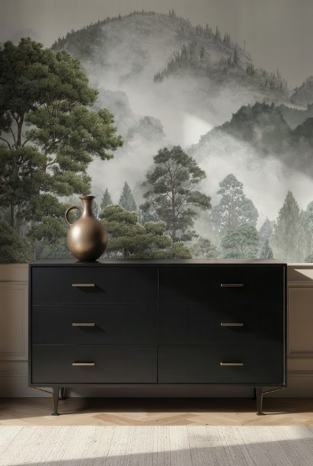 Afbeeldingen van Fog Over Mountains III