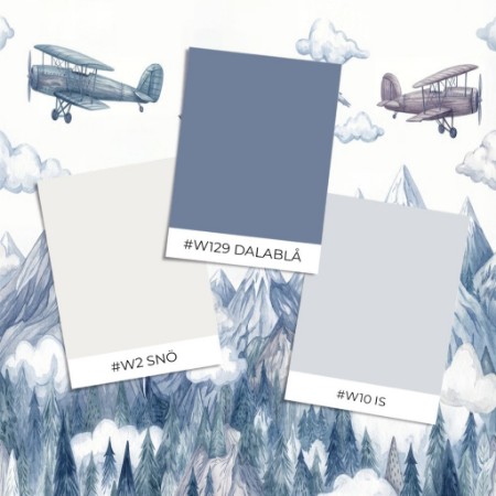 Picture of Sample style - Flying Over Mountains II