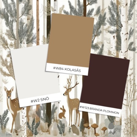 Image de Modèle d'échantillon - Woodland Friends II