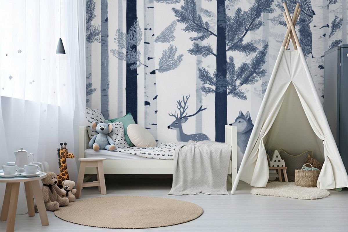 Picture of Fargesammensetning Woodland Friends III - 09710-01