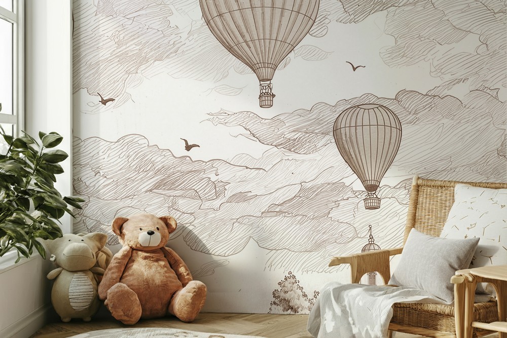 Picture of Ballon Flight Over City III