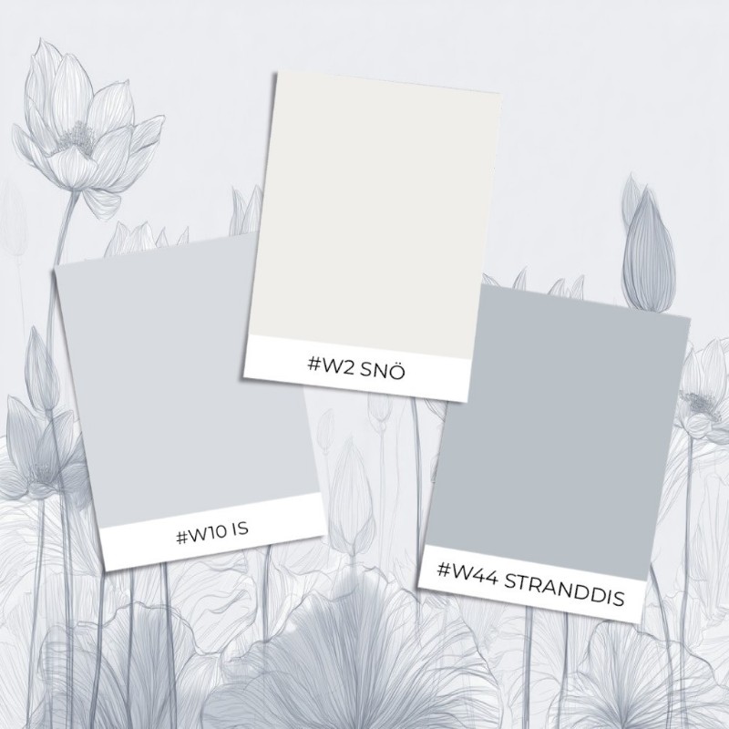 Picture of Farvesammensætning Silent Bloom I - 09720-01