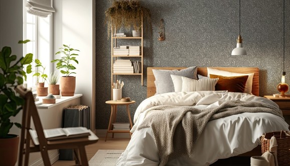 Bild på Flora Dark Grey - 1019102-05